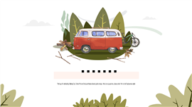 小清新青春纪念册PPT模板