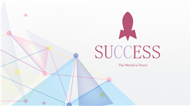 扁平欧美风计划总结工作汇报PPT模板