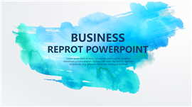 精美韵味欧美风商务汇报PPT模板