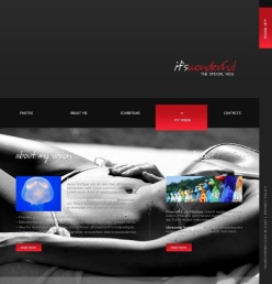 国外视觉网站psd素材图