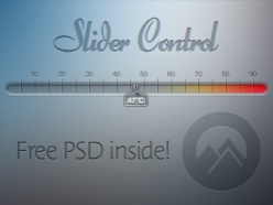 滑块控制调节PSD素材