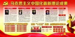 十八届五中全会党建展板