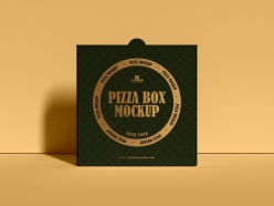 披萨盒包装样机