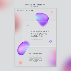 银行创意海报设计PSD