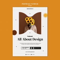个性创意PSD设计海报