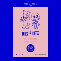 卡通促销海报设计PSD