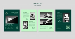 时尚建筑艺术介绍页排版设计