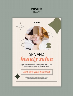 美容护肤SPA海报设计源文件