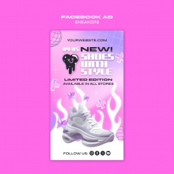 运动鞋产品广告宣传PSD源文件设计