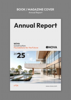 企业年报宣传内页排版设计