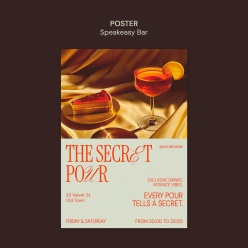 地下酒吧宣传海报设计源文件