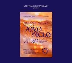 新年快乐主题卡片设计ps素材