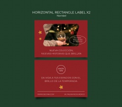 圣诞主题折扣卡片设计