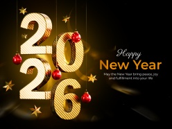 2026年新年快乐横版海报设计源文件