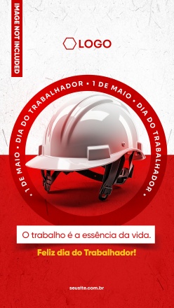 五一劳动节建筑企业宣传海报设计