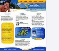 海边俱乐部网站模板