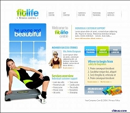 健身公司网站模板