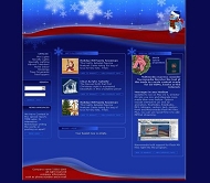 圣诞礼物网站模板