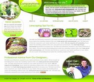 自然植物网站模板