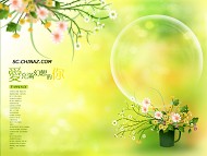 PSD婚纱模板下载