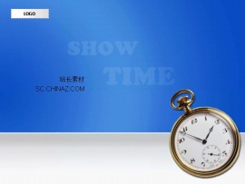 时间观念PPT模板下载
