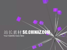 科技背景PPT模板下载