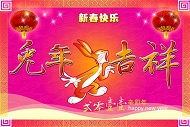 2011兔年吉祥模板下载