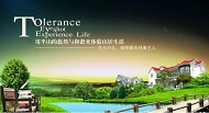 半山精致洋房广告模板