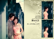 PSD婚纱相册模板下载