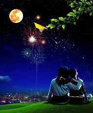 韩国城市夜景模板下载