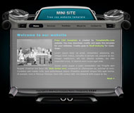 小型网页CSS网页模板