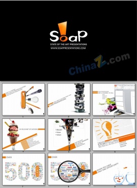 广告公司ppt模板下载