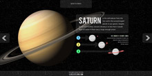 jQuery宇宙星球信息介绍特效