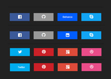 CSS3小图标分享按钮