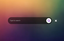 jQuery+CSS3创意搜索框特效