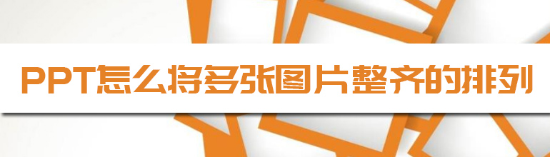 PPT怎么将多张图片整齐的排列
