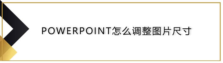 PowerPoint怎么调整图片尺寸