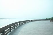 夏日海湾大桥非主流风景图片