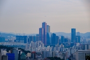 韩国城市建筑群图片