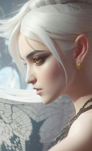 3D动漫美女插画图片