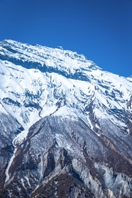 阿尔卑斯山冬季风光摄影图片