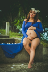 欧美孕妇美女性感写真艺术图片