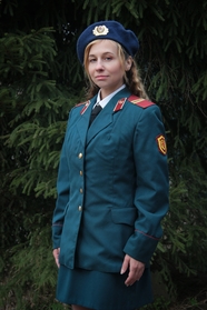 俄罗斯女军人图片