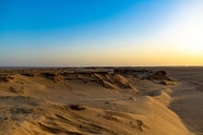 撒哈拉沙漠景观摄影图片