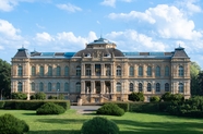 欧式博物馆建筑摄影图片