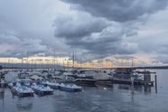 日内瓦海港船舶摄影图片