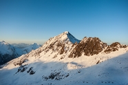 四姑娘山雪域高山风景摄影图片