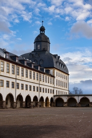 德国弗里登斯坦宫建筑摄影图片