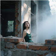 电影氛围感亚洲性感美女图片