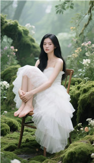 时尚摄影风格美女人像艺术图片